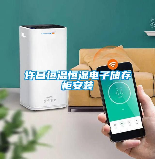 許昌恒溫恒濕電子儲(chǔ)存柜安裝