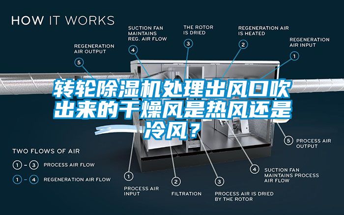 轉輪除濕機處理出風口吹出來的干燥風是熱風還是冷風？