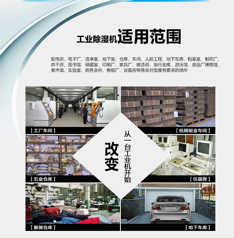 紡織廠房除濕應該怎么做？工業廠房除濕機